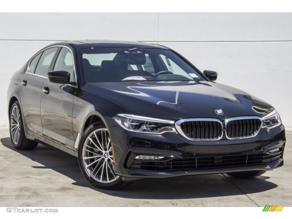 2017 5 Series 540i Sedan - Jet Black / Black photo #12