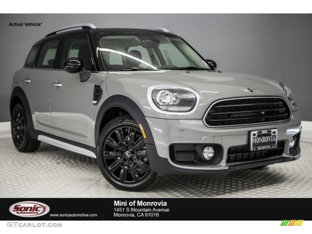 2017 Countryman Cooper - Moonwalk Grey Metallic / Carbon Black photo #1