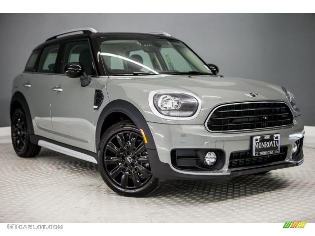 2017 Countryman Cooper - Moonwalk Grey Metallic / Carbon Black photo #12