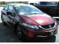 Crimson Pearl - Civic EX Sedan Photo No. 3
