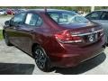 Crimson Pearl - Civic EX Sedan Photo No. 6