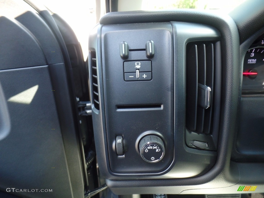 2017 Silverado 2500HD Work Truck Crew Cab 4x4 - Pepperdust Metallic / Dark Ash/Jet Black photo #23