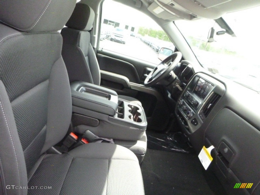 2017 Silverado 1500 LT Double Cab 4x4 - Silver Ice Metallic / Jet Black photo #9