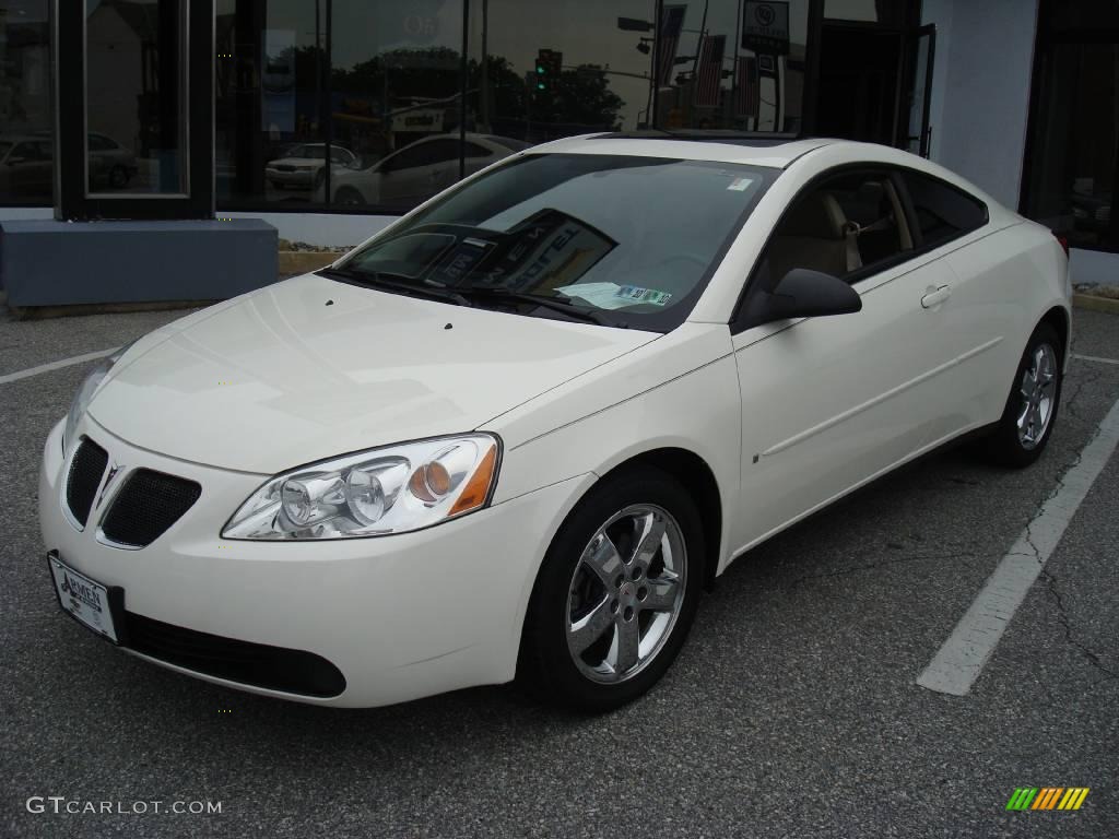 2006 G6 GT Coupe - Ivory White / Light Taupe photo #1