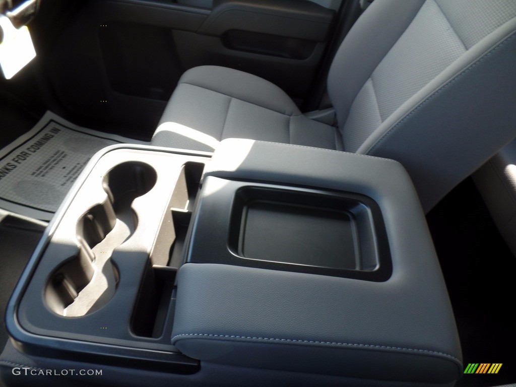 2017 Silverado 2500HD Work Truck Crew Cab 4x4 - Pepperdust Metallic / Dark Ash/Jet Black photo #37