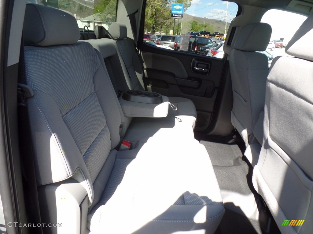 2017 Silverado 2500HD Work Truck Crew Cab 4x4 - Pepperdust Metallic / Dark Ash/Jet Black photo #50