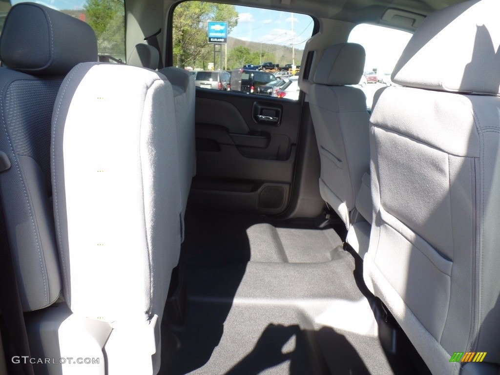 2017 Silverado 2500HD Work Truck Crew Cab 4x4 - Pepperdust Metallic / Dark Ash/Jet Black photo #52