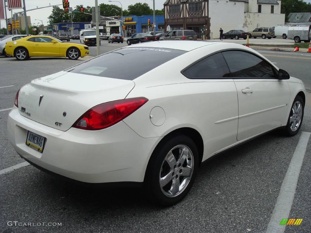 2006 G6 GT Coupe - Ivory White / Light Taupe photo #7