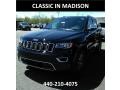 2017 Diamond Black Crystal Pearl Jeep Grand Cherokee Limited 4x4  photo #1