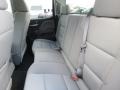 2017 Silver Ice Metallic Chevrolet Silverado 1500 Custom Double Cab 4x4  photo #12