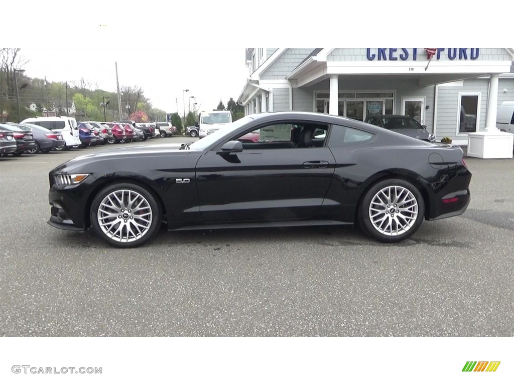 2017 Mustang GT Coupe - Shadow Black / Ebony photo #4