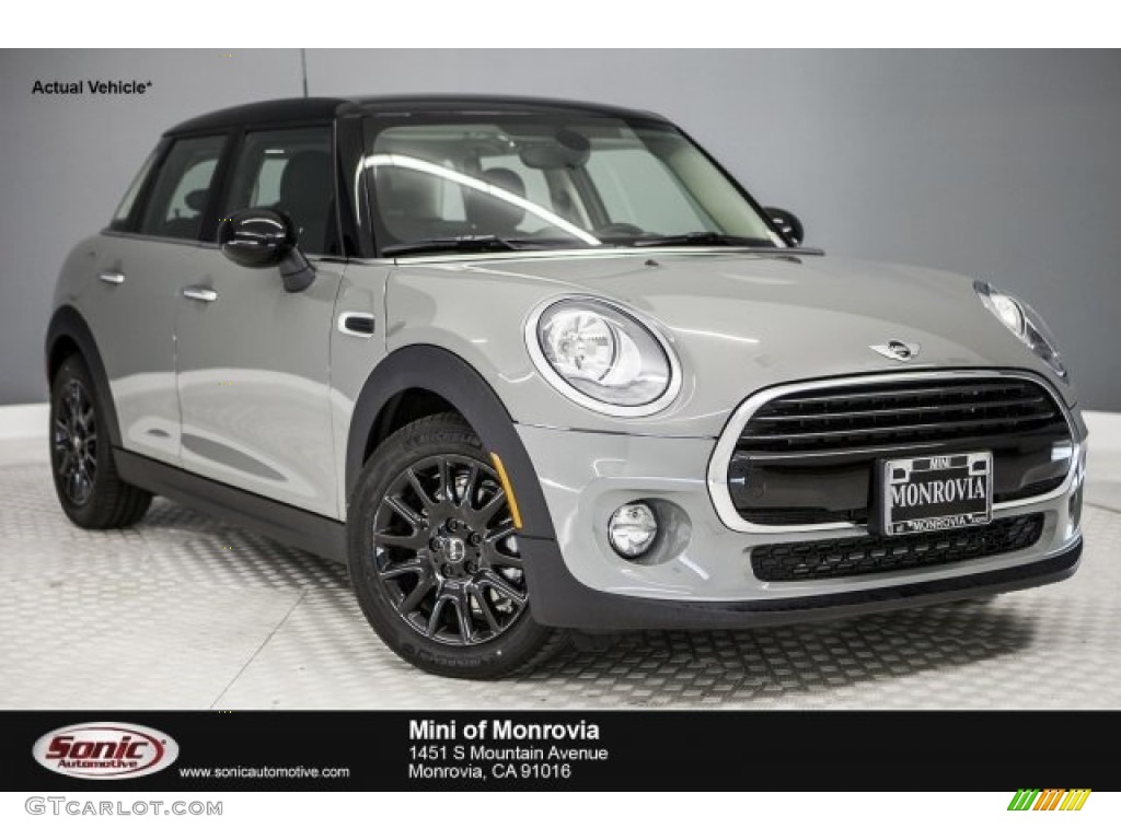 2017 Hardtop Cooper 4 Door - Moonwalk Grey Metallic / Carbon Black photo #1