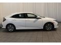 White Orchid Pearl - Civic LX Hatchback Photo No. 3