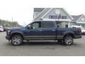2017 Blue Jeans Ford F150 Lariat SuperCrew 4X4  photo #4