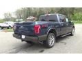 2017 Blue Jeans Ford F150 Lariat SuperCrew 4X4  photo #7