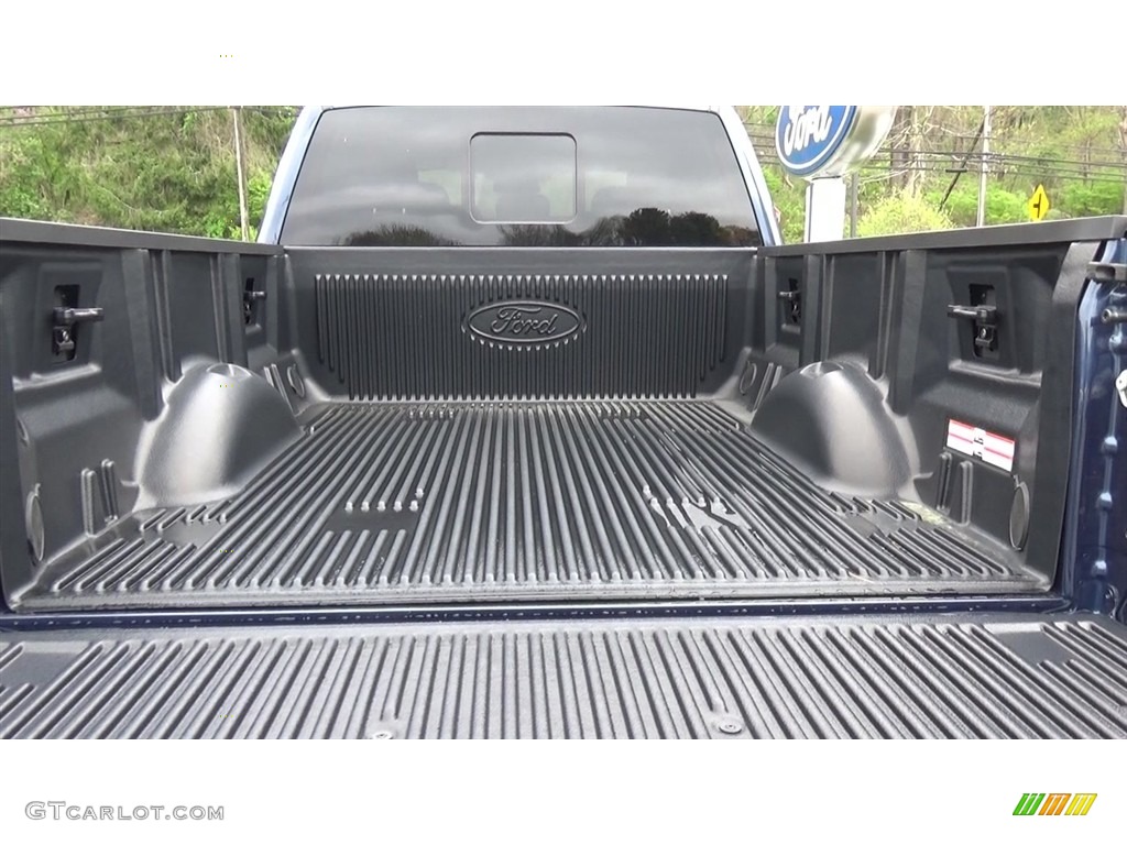 2017 F150 Lariat SuperCrew 4X4 - Blue Jeans / Black photo #22