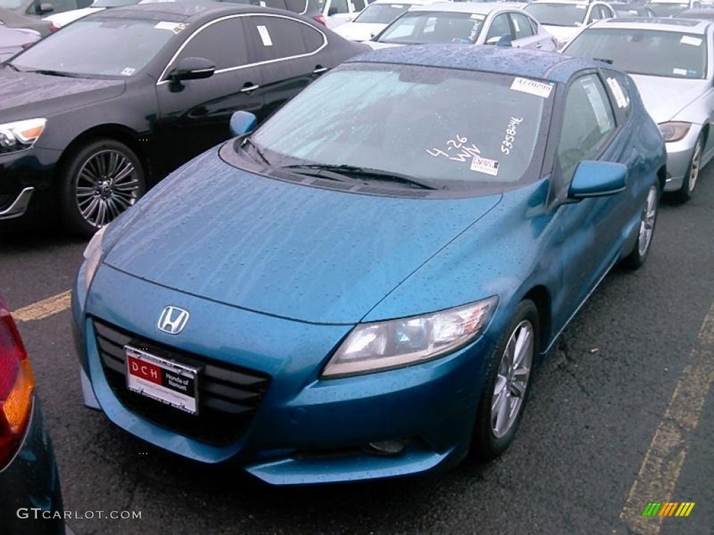 2011 CR-Z EX Sport Hybrid - North Shore Blue Pearl / Gray Fabric photo #1