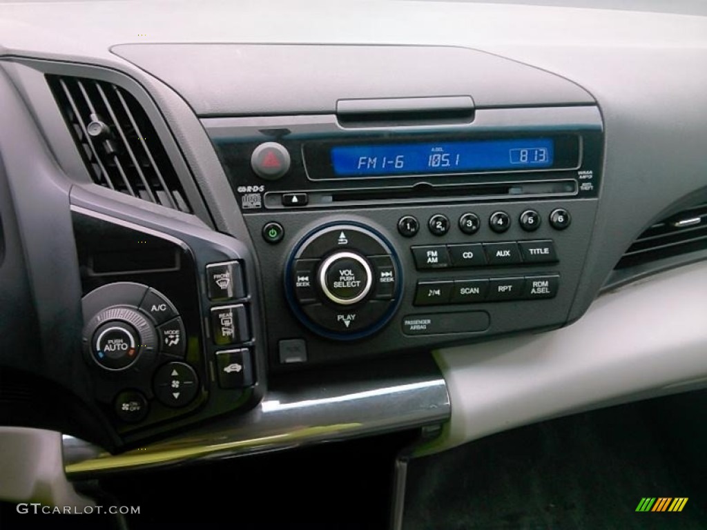 2011 CR-Z EX Sport Hybrid - North Shore Blue Pearl / Gray Fabric photo #4