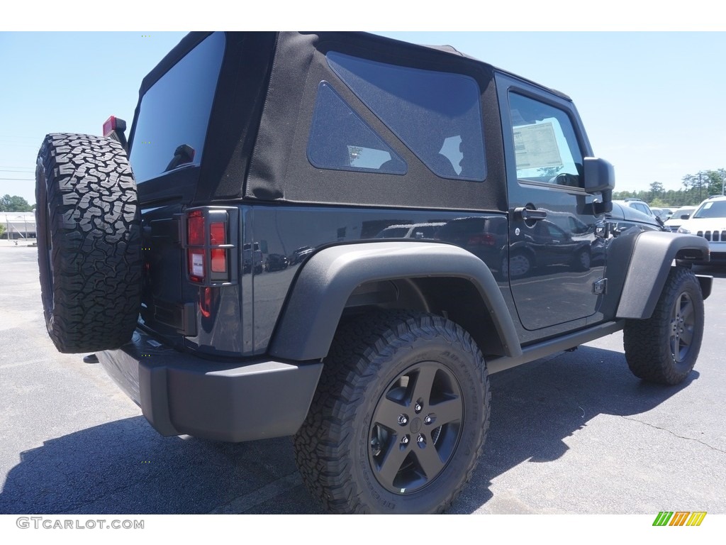 2017 Wrangler Sport 4x4 - Rhino / Black photo #3