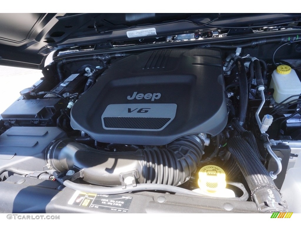 2017 Wrangler Sport 4x4 - Rhino / Black photo #5