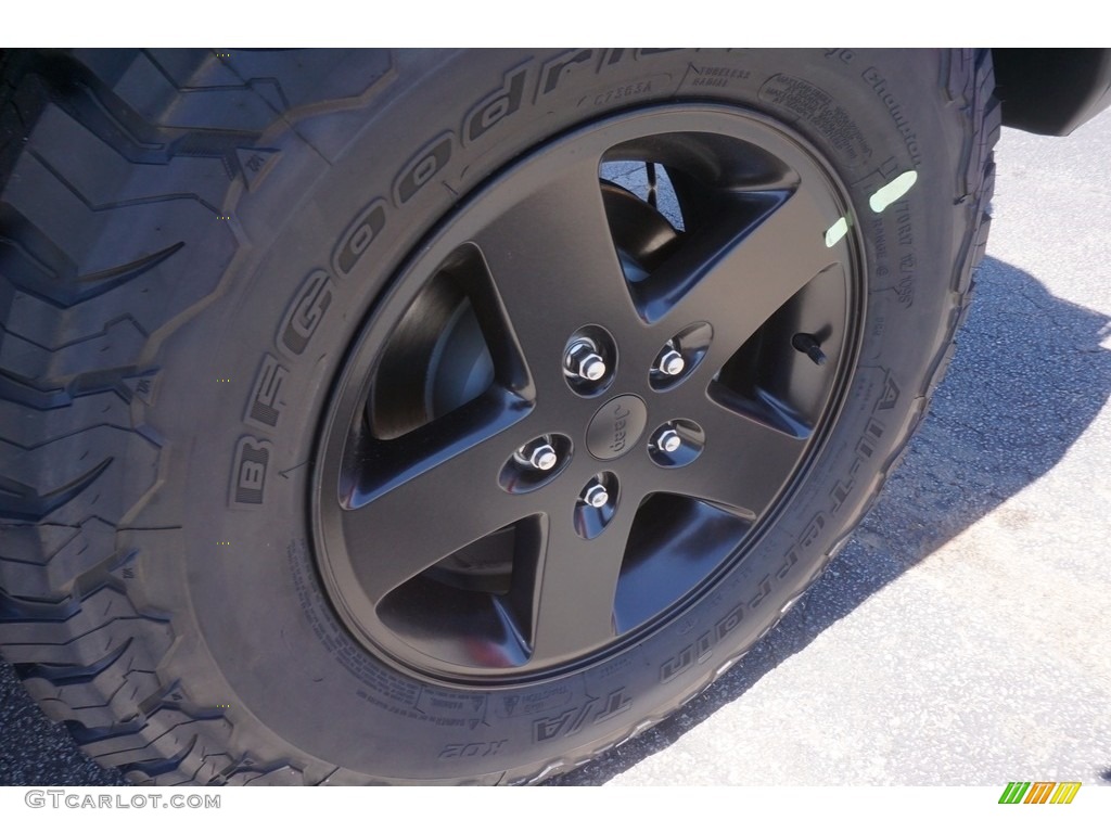 2017 Wrangler Sport 4x4 - Rhino / Black photo #6