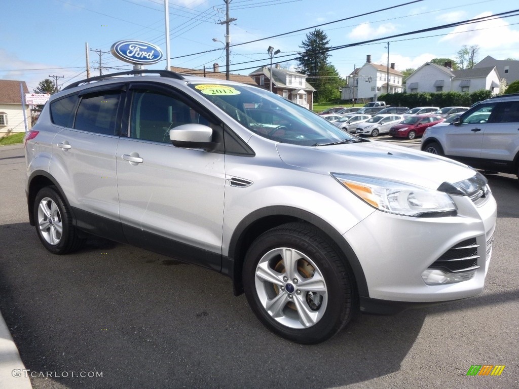 2013 Escape SE 2.0L EcoBoost 4WD - Ingot Silver Metallic / Charcoal Black photo #3