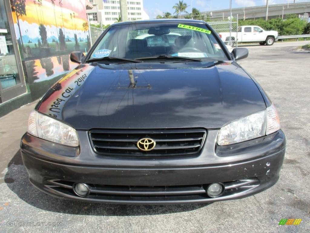 2001 Camry LE V6 - Graphite Gray Pearl / Gray photo #4