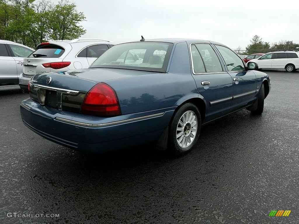 2009 Grand Marquis LS - Light Ice Blue Metallic / Medium Light Stone photo #2