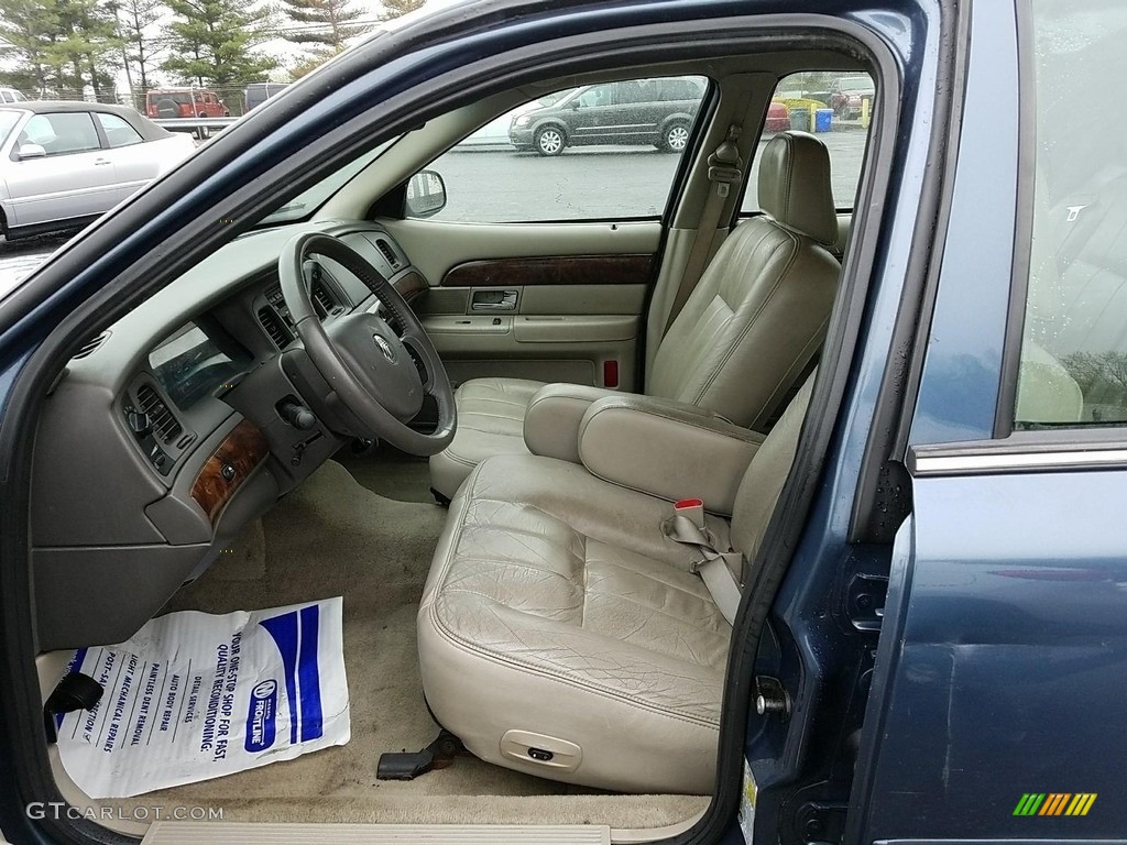 2009 Grand Marquis LS - Light Ice Blue Metallic / Medium Light Stone photo #3