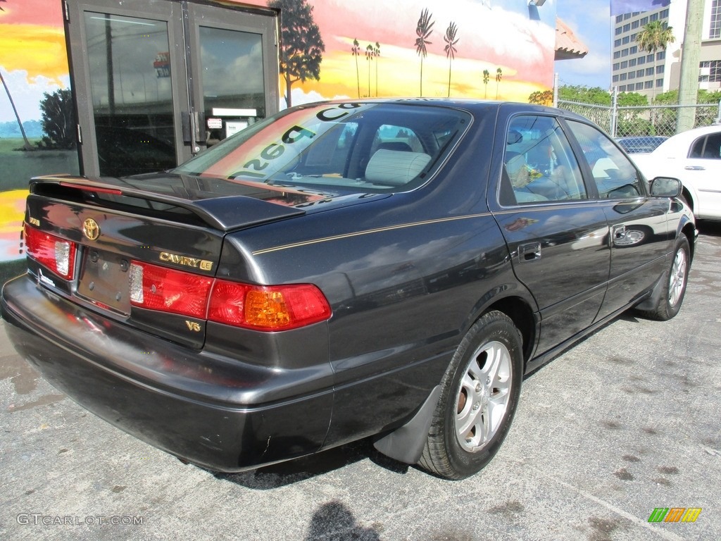 2001 Camry LE V6 - Graphite Gray Pearl / Gray photo #8
