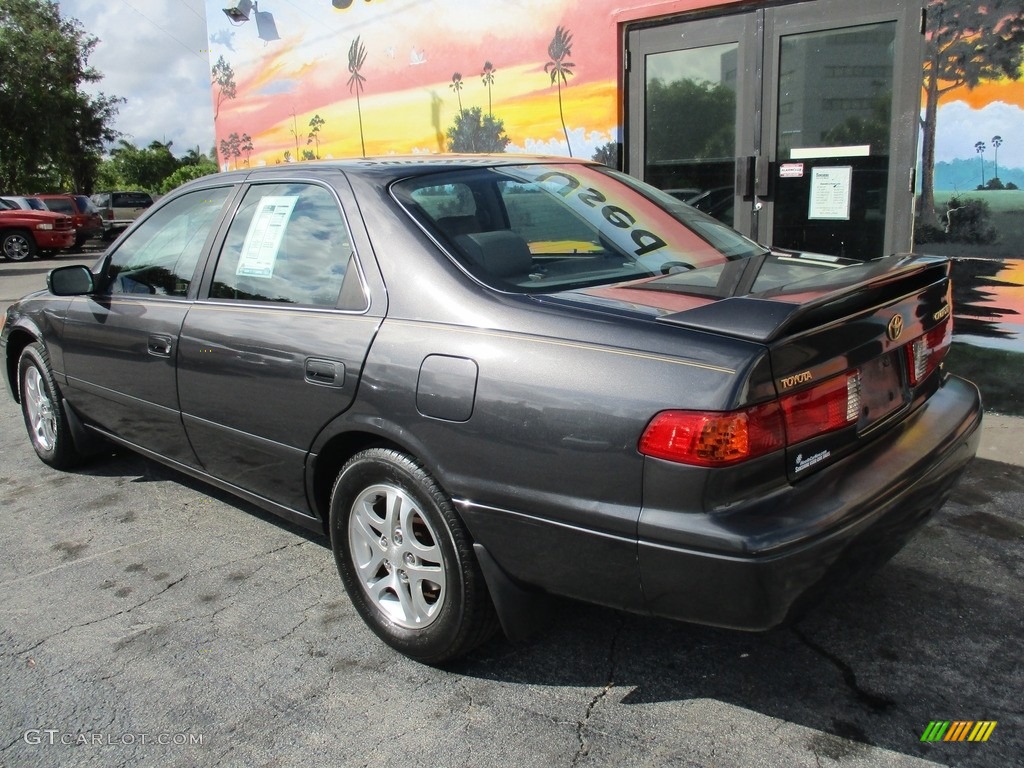 2001 Camry LE V6 - Graphite Gray Pearl / Gray photo #9