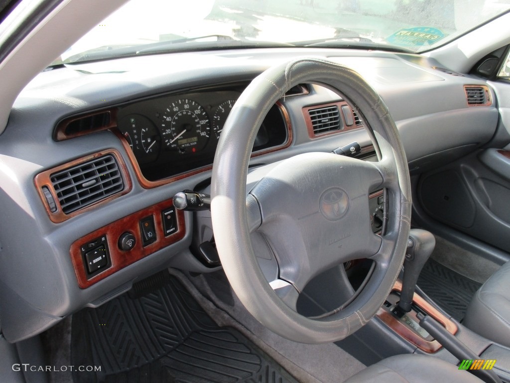 2001 Camry LE V6 - Graphite Gray Pearl / Gray photo #11