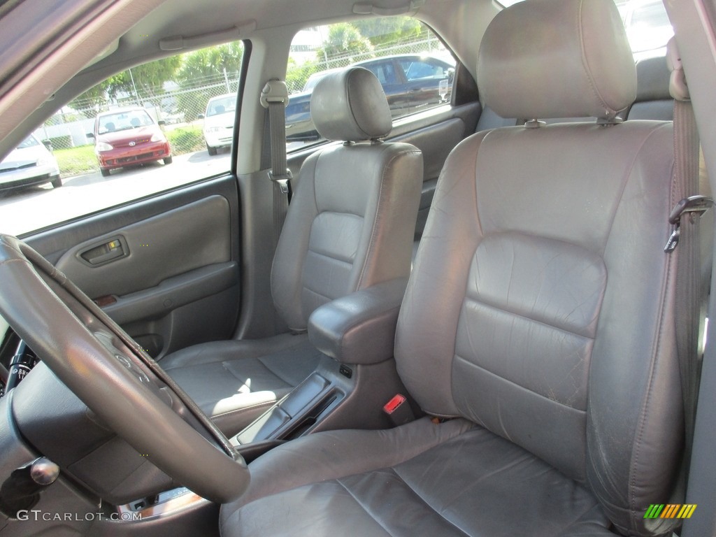 2001 Camry LE V6 - Graphite Gray Pearl / Gray photo #12