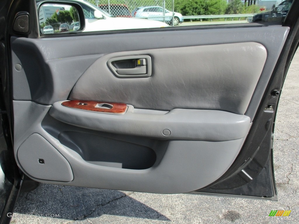 2001 Camry LE V6 - Graphite Gray Pearl / Gray photo #17