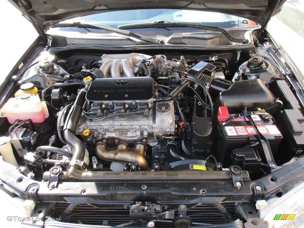 2001 Camry LE V6 - Graphite Gray Pearl / Gray photo #23
