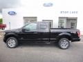 2017 Shadow Black Ford F150 XL SuperCab 4x4  photo #9