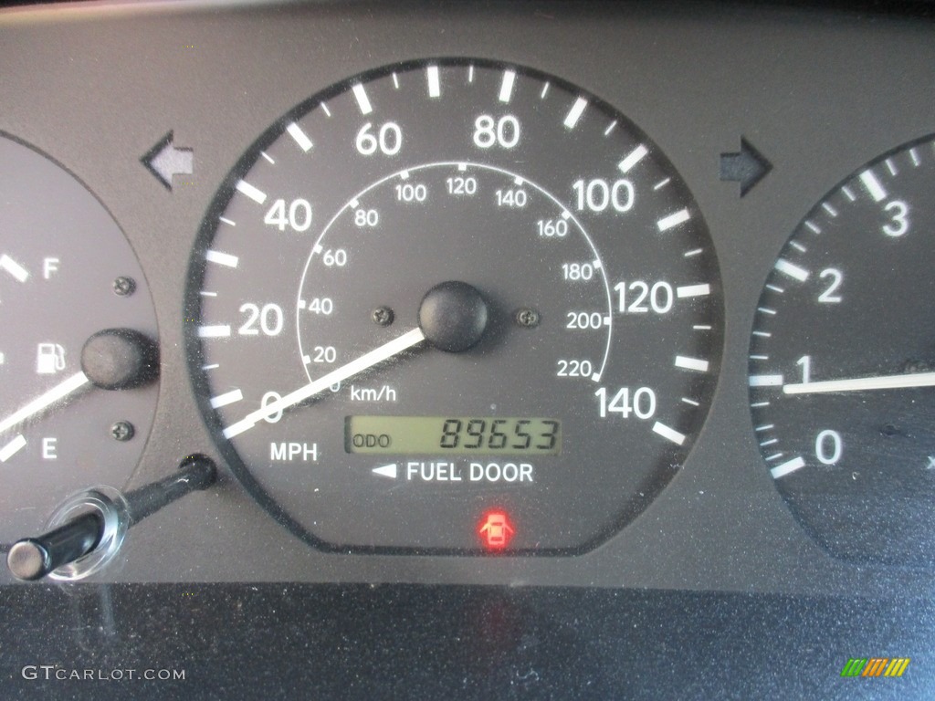 2001 Camry LE V6 - Graphite Gray Pearl / Gray photo #25
