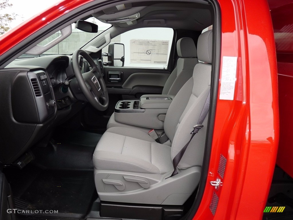 Dark Ash/Jet Black Interior 2017 GMC Sierra 3500HD Regular Cab Dump Truck Photo #120255420