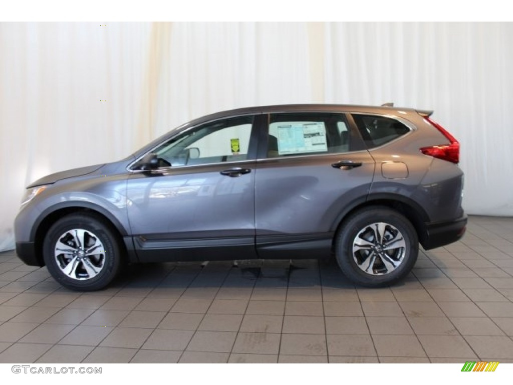 2017 CR-V LX - Modern Steel Metallic / Gray photo #5