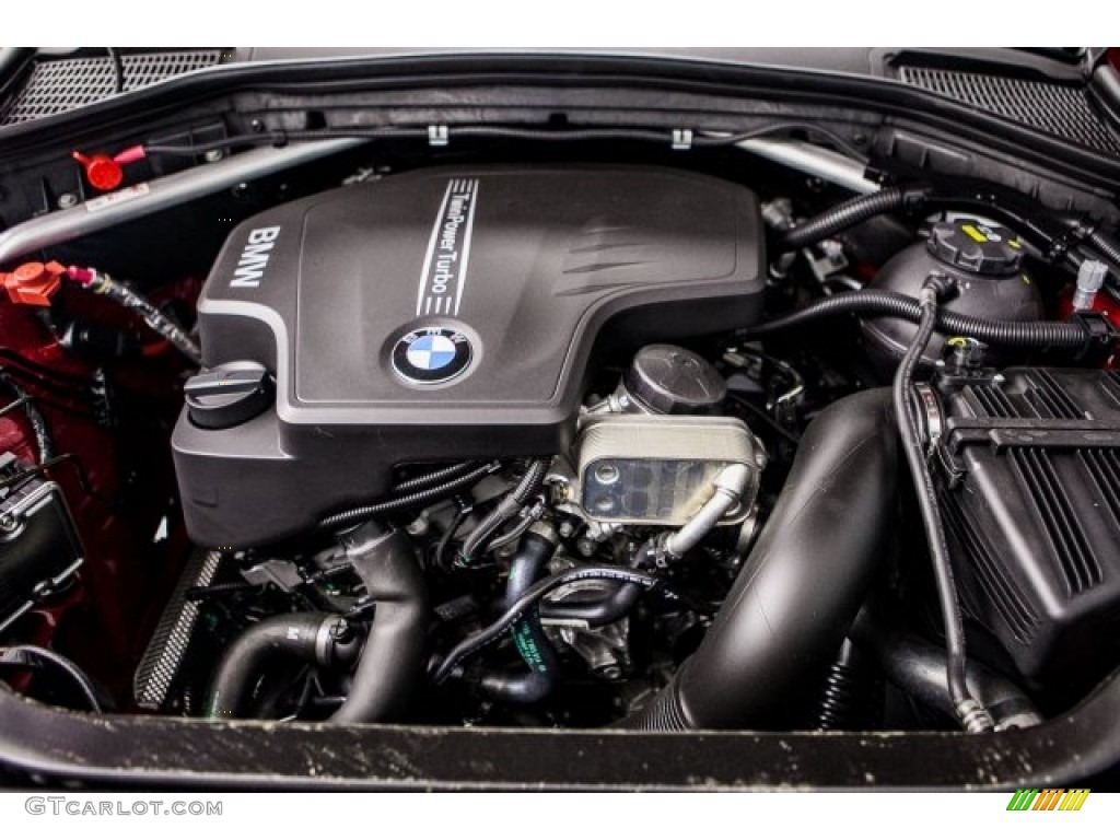 2017 BMW X3 sDrive28i 2.0 Liter TwinPower Turbocharged DI DOHC 16-Valve VVT 4 Cylinder Engine Photo #120256176