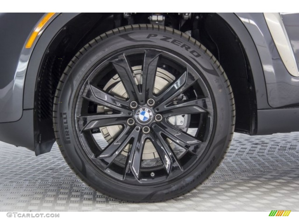 2017 X6 sDrive35i - Dark Graphite Metallic / Black photo #10