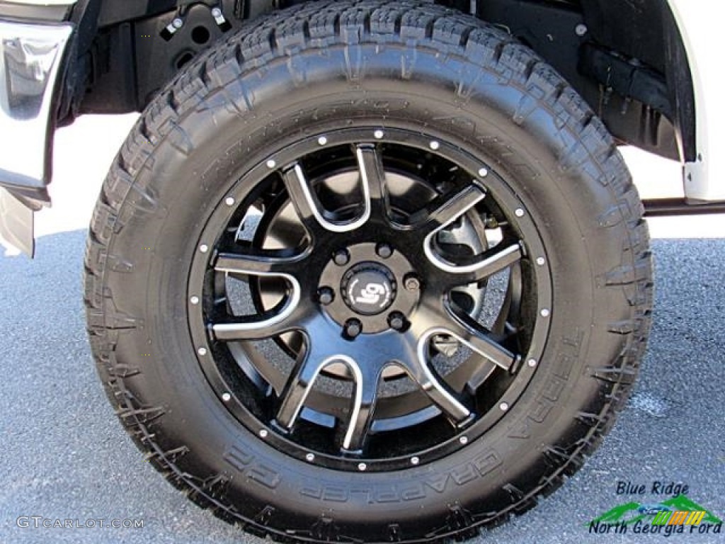 2016 F150 XL SuperCrew 4x4 - Oxford White / Medium Earth Gray photo #9