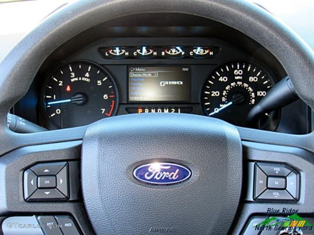 2016 F150 XL SuperCrew 4x4 - Oxford White / Medium Earth Gray photo #21