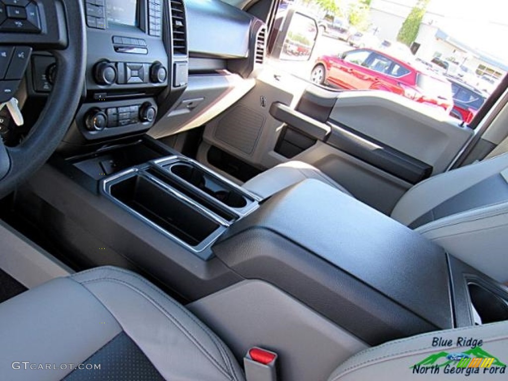 2016 F150 XL SuperCrew 4x4 - Oxford White / Medium Earth Gray photo #27