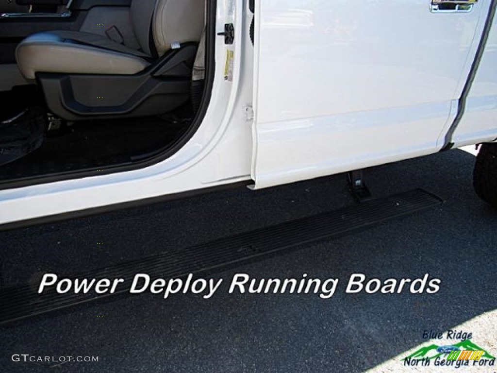 2016 F150 XL SuperCrew 4x4 - Oxford White / Medium Earth Gray photo #29