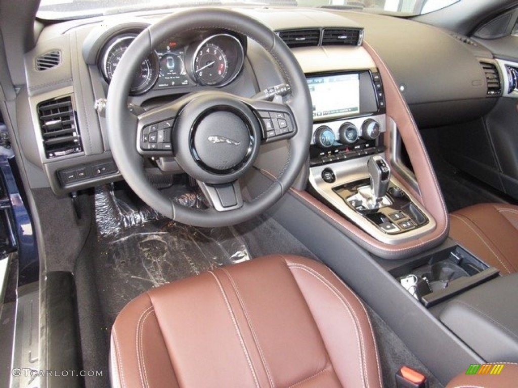 2017 Jaguar F-TYPE Premium Coupe Front Seat Photo #120259188