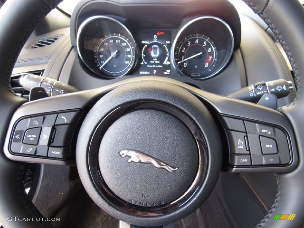 2017 Jaguar F-TYPE Premium Coupe Steering Wheel Photos