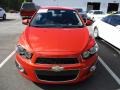 Inferno Orange Metallic - Sonic LT Sedan Photo No. 2