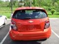 Inferno Orange Metallic - Sonic LT Sedan Photo No. 5