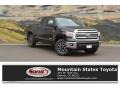 2017 Midnight Black Metallic Toyota Tundra SR5 Double Cab 4x4  photo #1